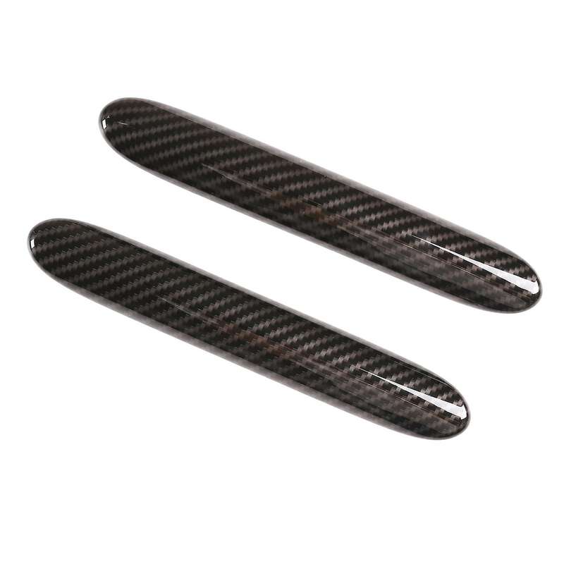 Car ABS Carbon Fiber Rear Handle Decoration Strip Cover Trim Accessories for 110 2020
