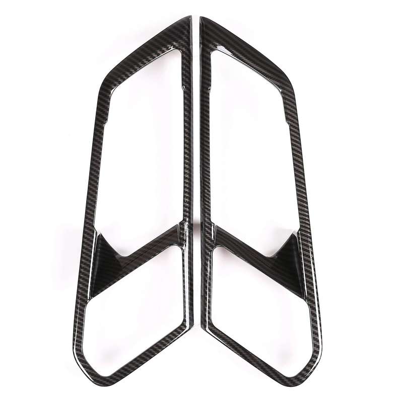 Car ABS Carbon Fiber Interior Door Handle Trim Accessories for - X5 G05 2019