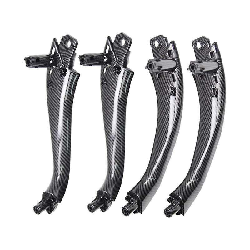 Car Abs Carbon Fiber Interior Door Handle Decorative Cover for X3 X4 G01 G02 2018 -2023