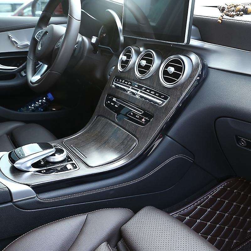 Car Abs Center Console Panel Decoration Cover Trim for C Class W205 Glc X253