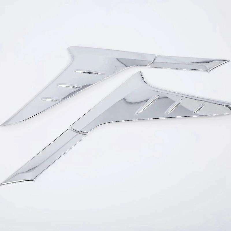 Car ABS Chrome 2Pcs Rear Window Spoiler Trims Cover for Encino 2017 2018 2019