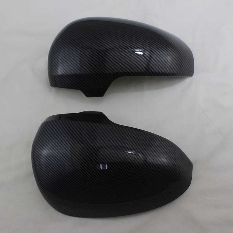 Car ABS Carbon Fiber Rearview Mirror Cover Cap Side Turn Signal Mirror Cover for Prius 2010-2015