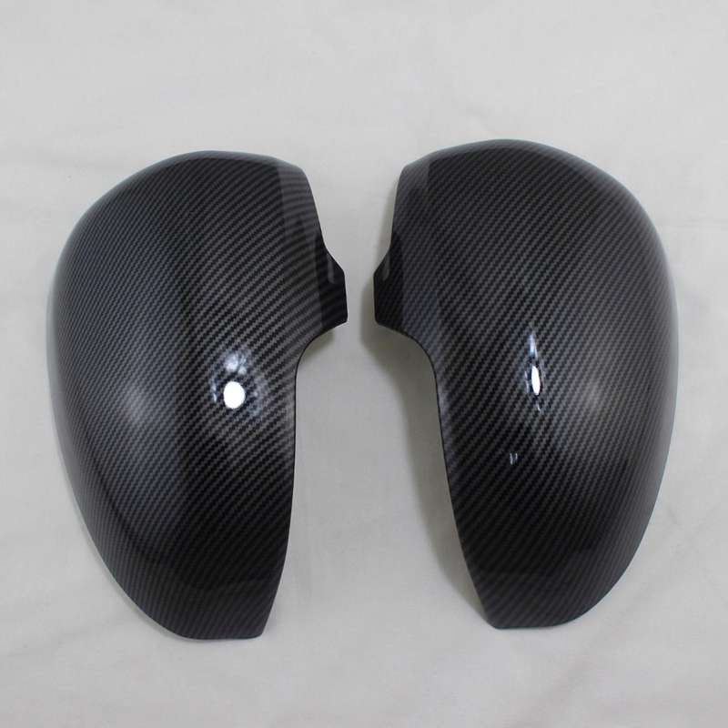 Car ABS Carbon Fiber Rearview Mirror Cover Cap Side Turn Signal Mirror Cover for Prius 2010-2015