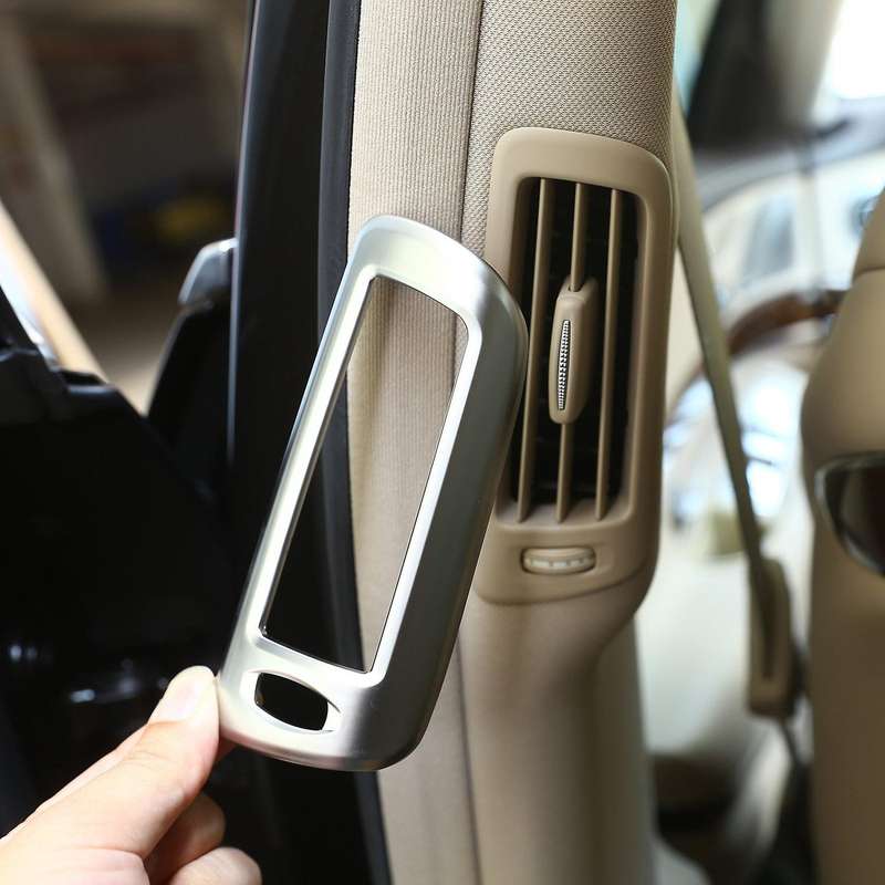 Car ABS Chrome B Pillar Air Conditioning Outlet Frame Cover Trim for W222 S-Class S300 S320 S350 S40