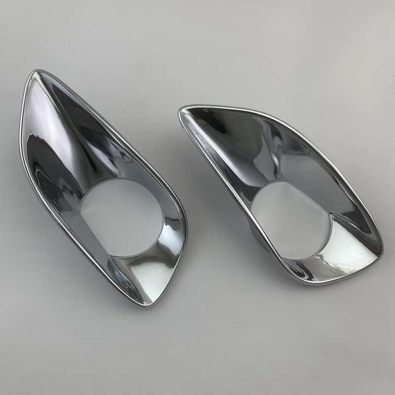 Car ABS Chrome Front Fog Light Lamp Cover Trim Decoration for Vios 2008-2013