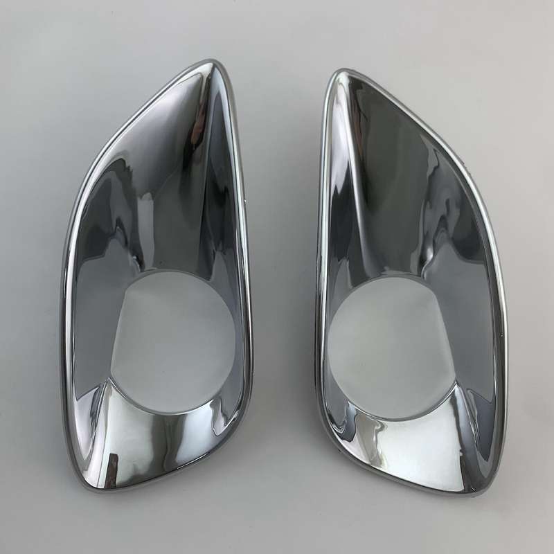 Car ABS Chrome Front Fog Light Lamp Cover Trim Decoration for Vios 2008-2013