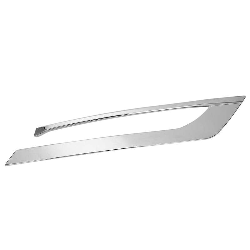 Car ABS Chrome Front Fog Light Eyebrow Decoration Cover Trim Strip for S90 V90 2017-19 Exterior Acce