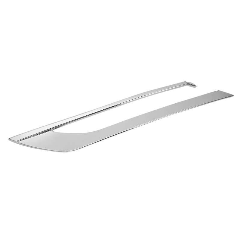 Car ABS Chrome Front Fog Light Eyebrow Decoration Cover Trim Strip for S90 V90 2017-19 Exterior Acce