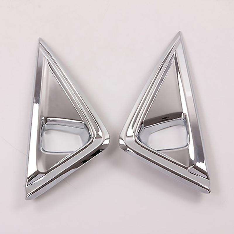 Car ABS Chrome External Front Foglight Lamp Cover Trim Fog Light for Alphard Vellfire 2018-2020 Car