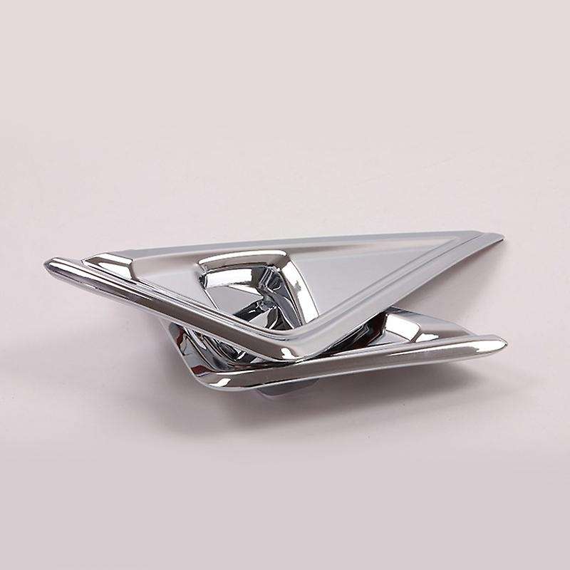 Car ABS Chrome External Front Foglight Lamp Cover Trim Fog Light for Alphard Vellfire 2018-2020 Car