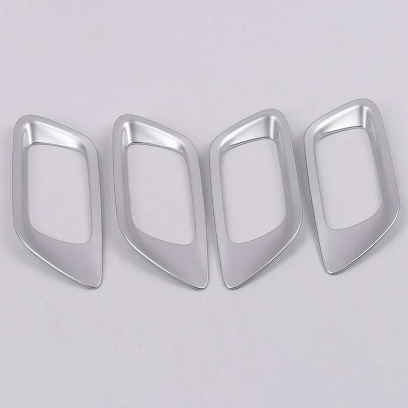 Car ABS Chrome Interior Door Pull Handle Frame Cover Trim for Fit Jazz 2014-2018