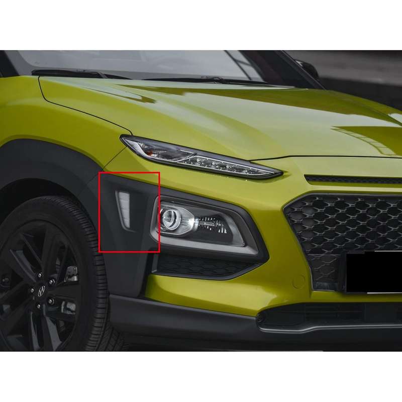 Car ABS Chrome Front Side Turn Signal Light Fog Lamp Cover Trim for Encino 2017-2019 Accessories
