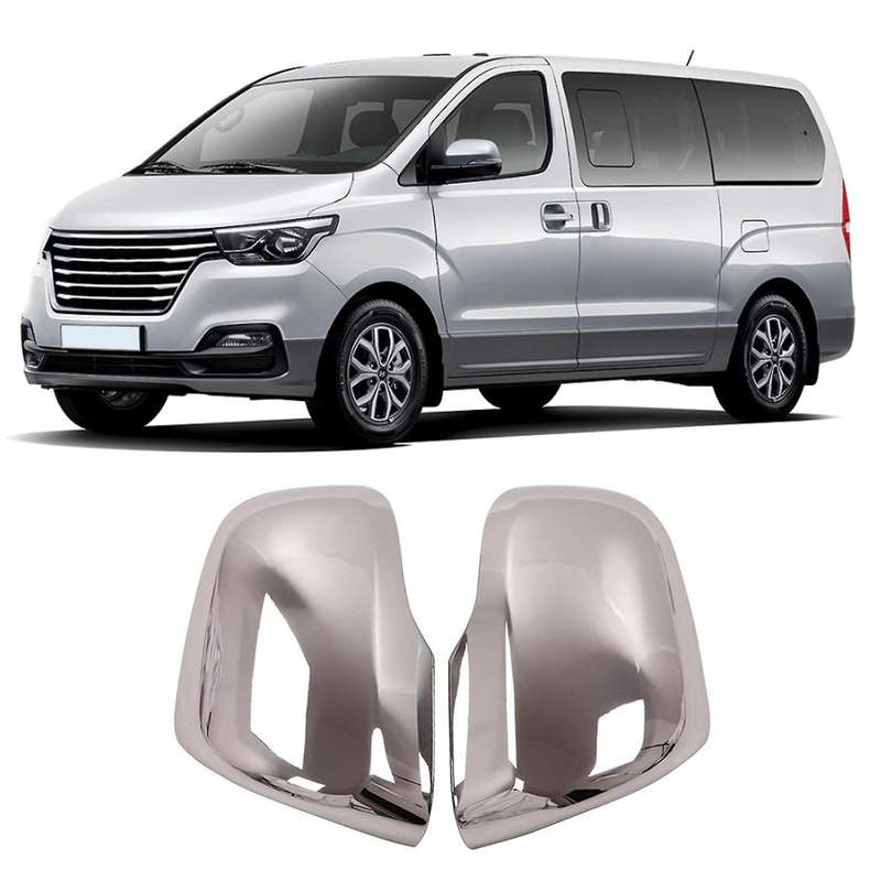 Car ABS Chrome RearView Mirror Cover Door Side Mirror Cap for H-1 GRAND STAREX 2020