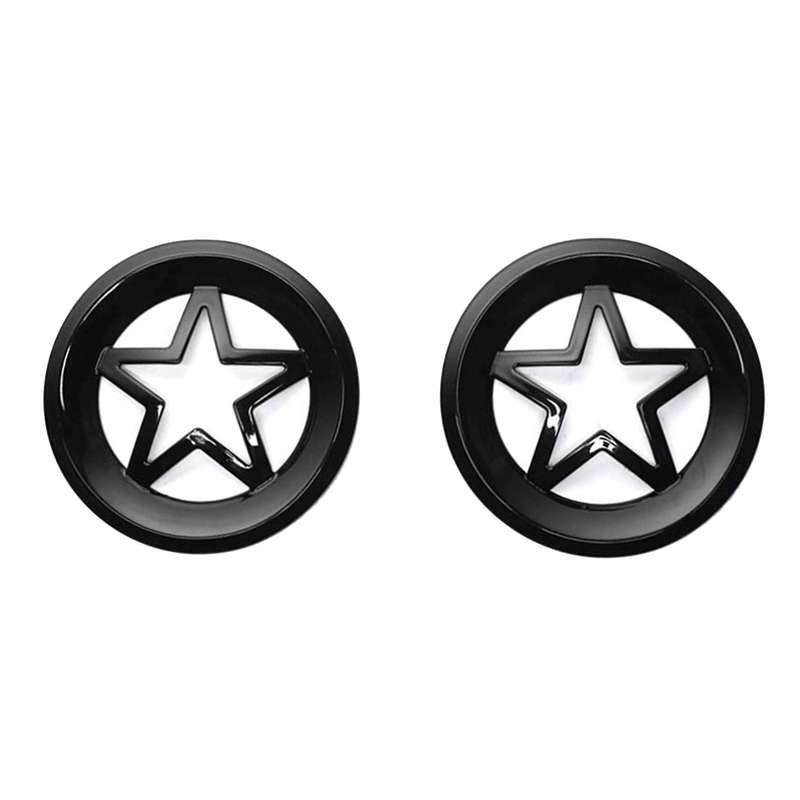 Car ABS Fog Lights Cover Trim Fog Light Housings Decorative Trim for 2019-2020
