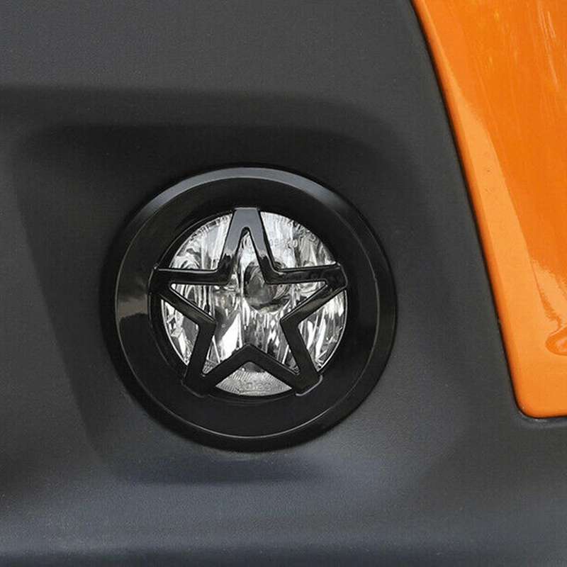 Car ABS Fog Lights Cover Trim Fog Light Housings Decorative Trim for 2019-2020