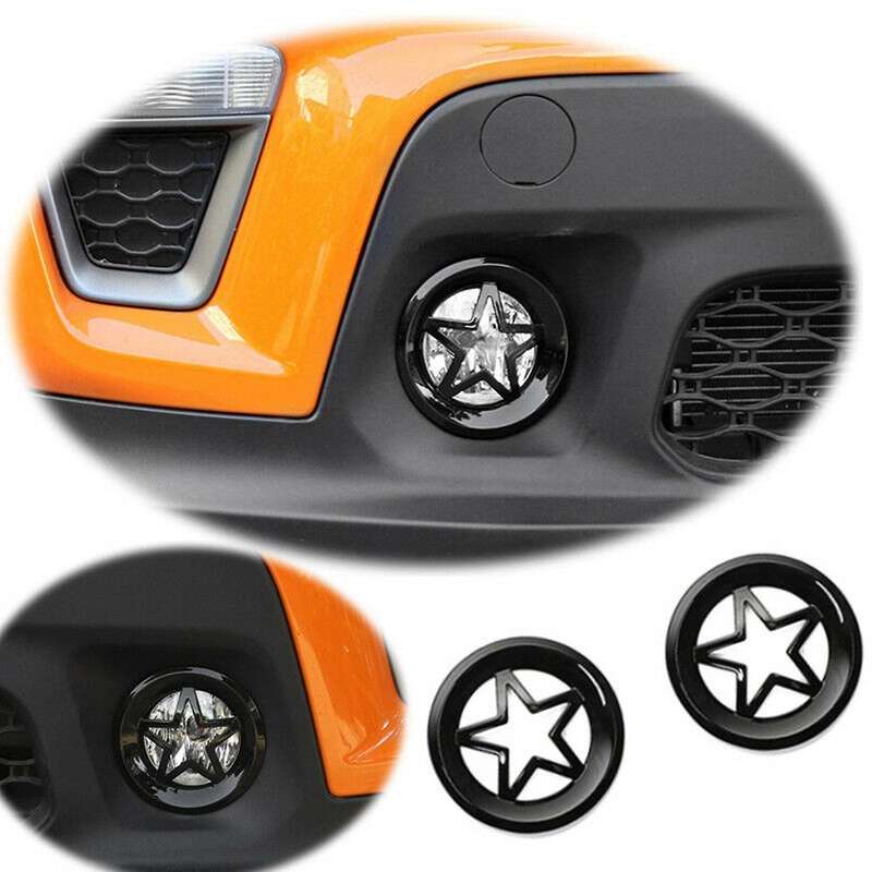 Car ABS Fog Lights Cover Trim Fog Light Housings Decorative Trim for 2019-2020