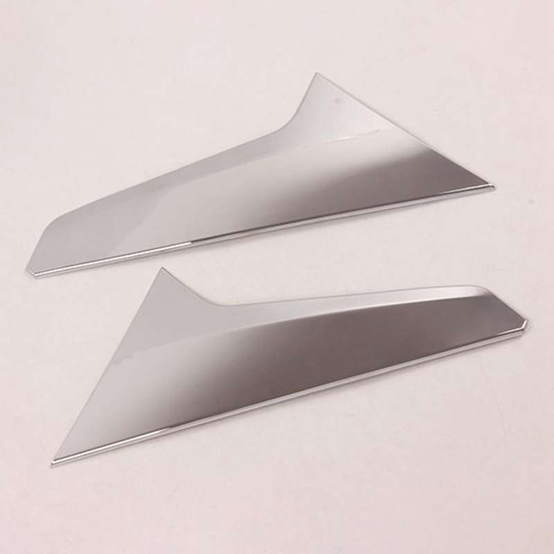 Car ABS Chrome Rear Tail Window Pillar Moulding Covers Trim for 2017