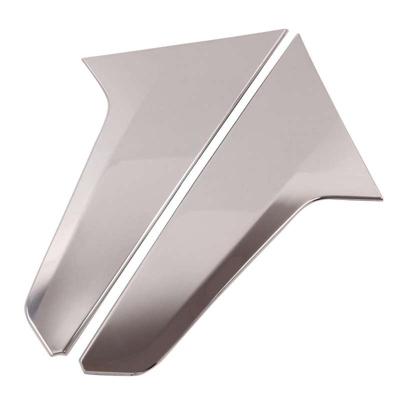 Car ABS Chrome Rear Tail Window Pillar Moulding Covers Trim for 2017