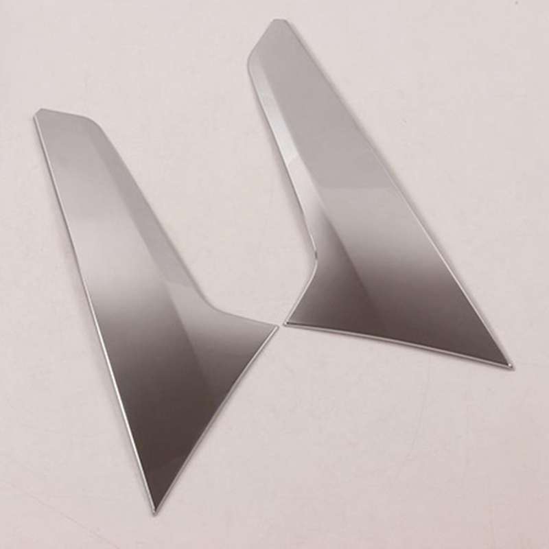 Car ABS Chrome Rear Tail Window Pillar Moulding Covers Trim for 2017