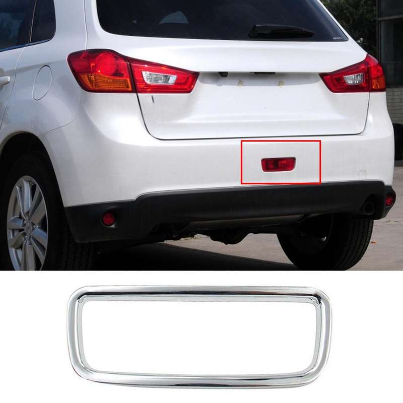 Car ABS Chrome Rear Tail Brake Lamp Light Decoration Cover Trim for ASX 2013-2015