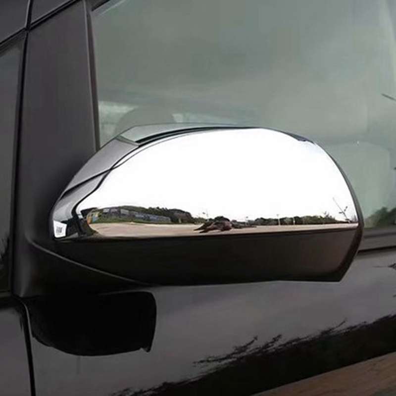 Car ABS Chrome Side RearView Mirror Cover Back Mirror Cap for 2017+