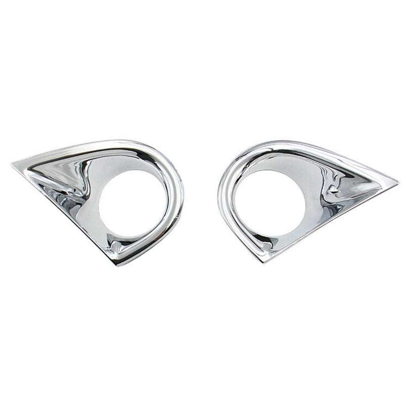 Car ABS Chrome Rear Front Fog Light Lamp Protector Cover Trim for ASX 2013 2014 2015