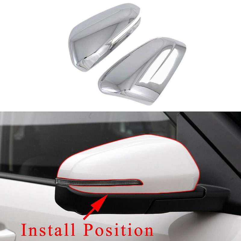 Car ABS Chrome Rear View Mirror Cover Trim Protector for IX25 2020 2021 Molding Accessories