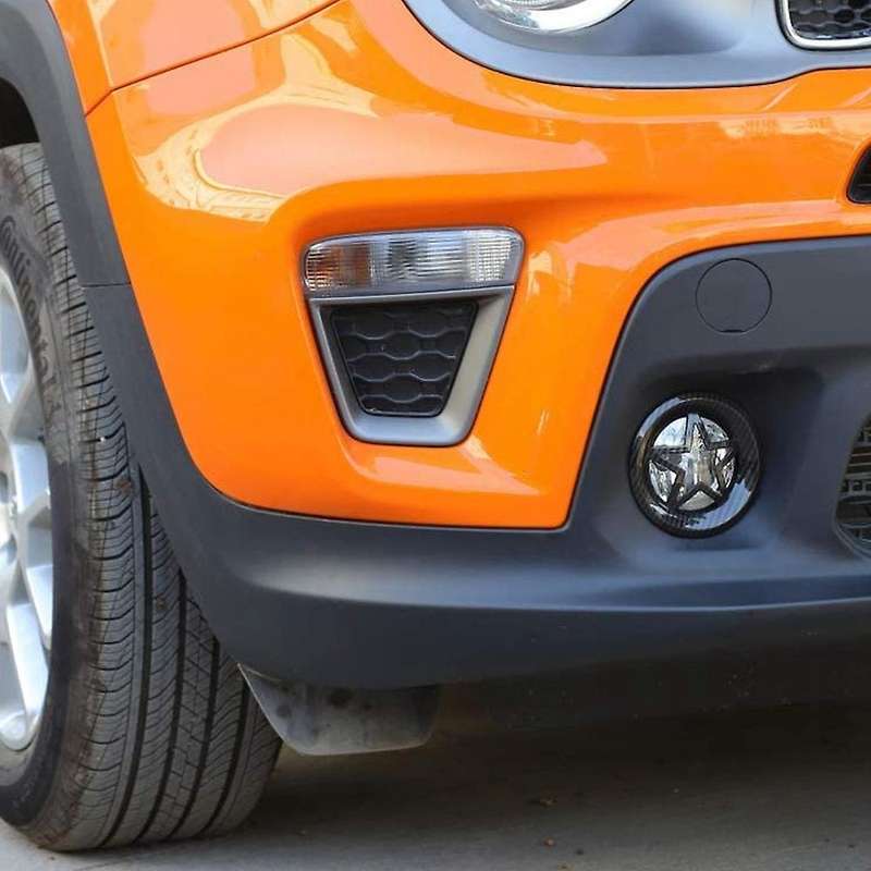 Car ABS Fog Lights Cover Trim, Car Fog Light Housings Decorative Trim for 2019-2020