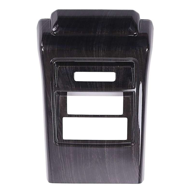 Car ABS Grain Rear Air Conditioning Vent Cover Trim Armrest Cover for Sport 2015-2019