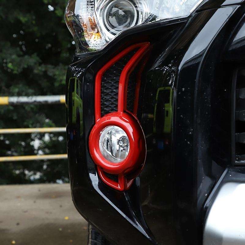 Car ABS Front Fog Light Lamp Cover for 4Runner SR5/ Pro 2014-2020