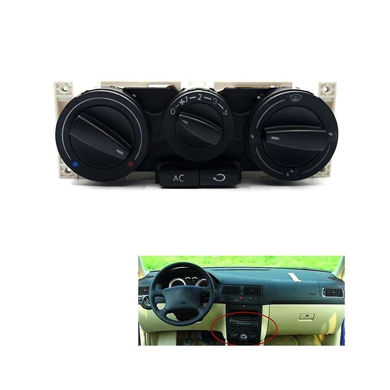 Car Ac Air Condition Climate Control Switch Panel for B5 Golf 4 Mk4 1998- 2004 1j0820045f