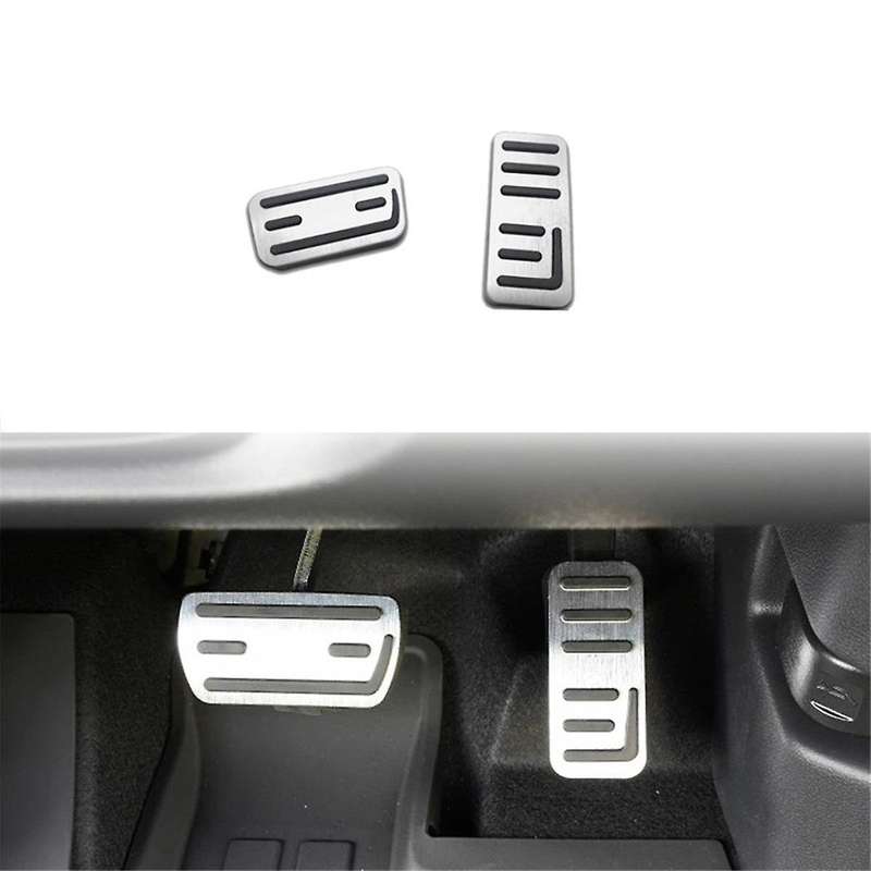 Car Accelerator Brake Pedal Pad Covers Aluminum Alloy for WR-V WRV DG5 2024 Accessories