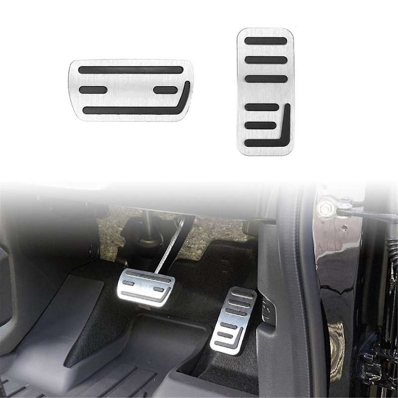 Car Accelerator Brake Pedal Pad Covers Aluminum Alloy for WR-V WRV DG5 2024 Accessories