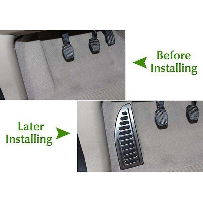 Car Accelerator Pedals Brake Pedal Set Covers Clutch Rest Foot Pedals Cover for Focus 2 3 4 MK2 MK3