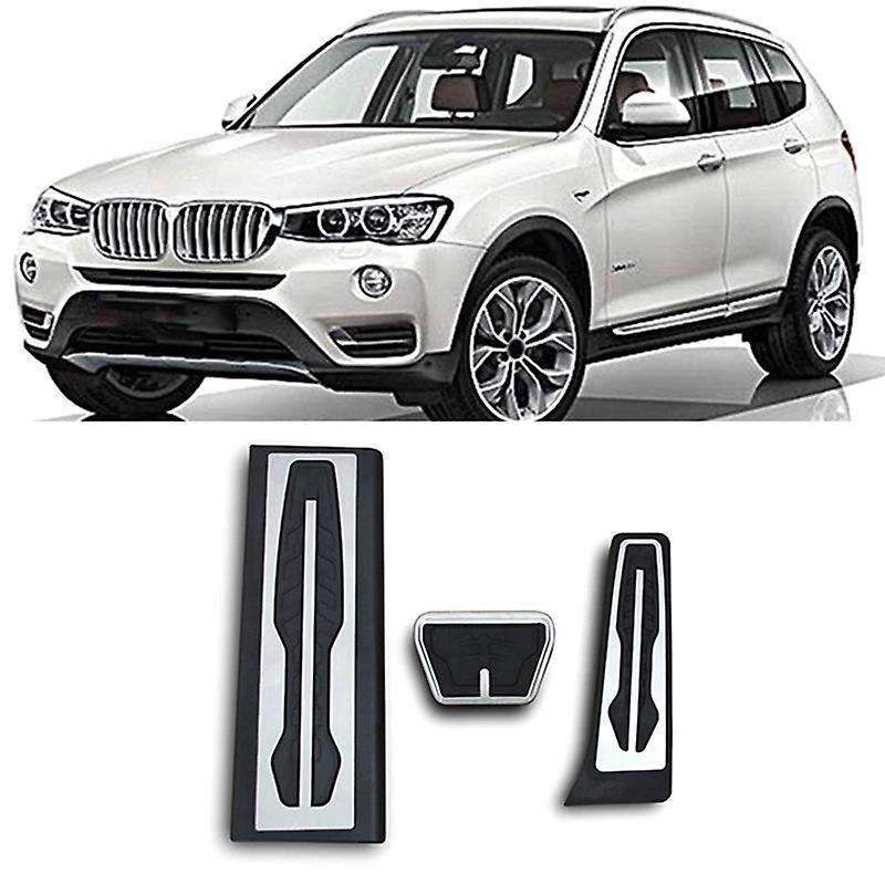 Car Accelerator Fuel Brake Pedal Foot Pedal Pads Accessories for X3 2018-2020, X4 2019-2020 Cover Ac