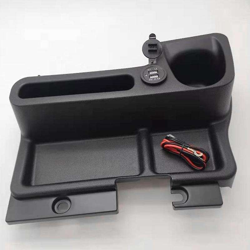 Car Accessories ABS Armrest Storage Box Tray Insert Center Console Box for Land Cruiser LC70 LC76 LC
