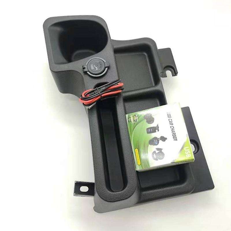 Car Accessories ABS Armrest Storage Box Tray Insert Center Console Box for Land Cruiser LC70 LC76 LC