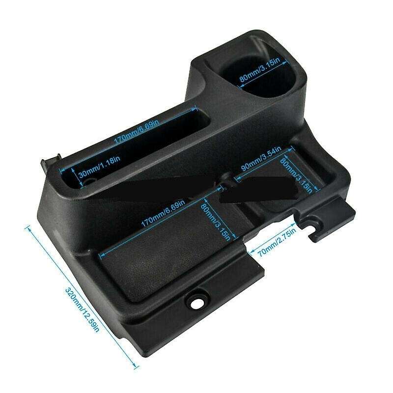 Car Accessories ABS Armrest Storage Box Tray Insert Center Console Box for Land Cruiser LC70 LC76 LC