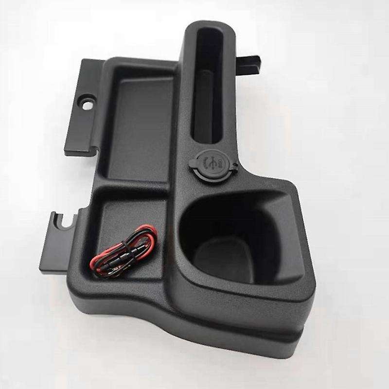 Car Accessories ABS Armrest Storage Box Tray Insert Center Console Box for Land Cruiser LC70 LC76 LC