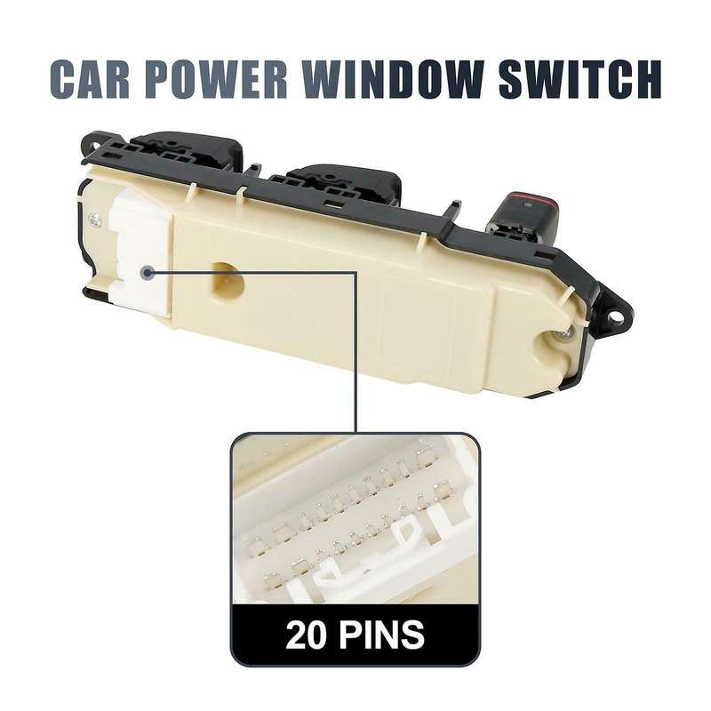 Car Accessories 84040-60091 for Land Cruiser 100 LX470 2004-2007 Electric Power Window Master Switch