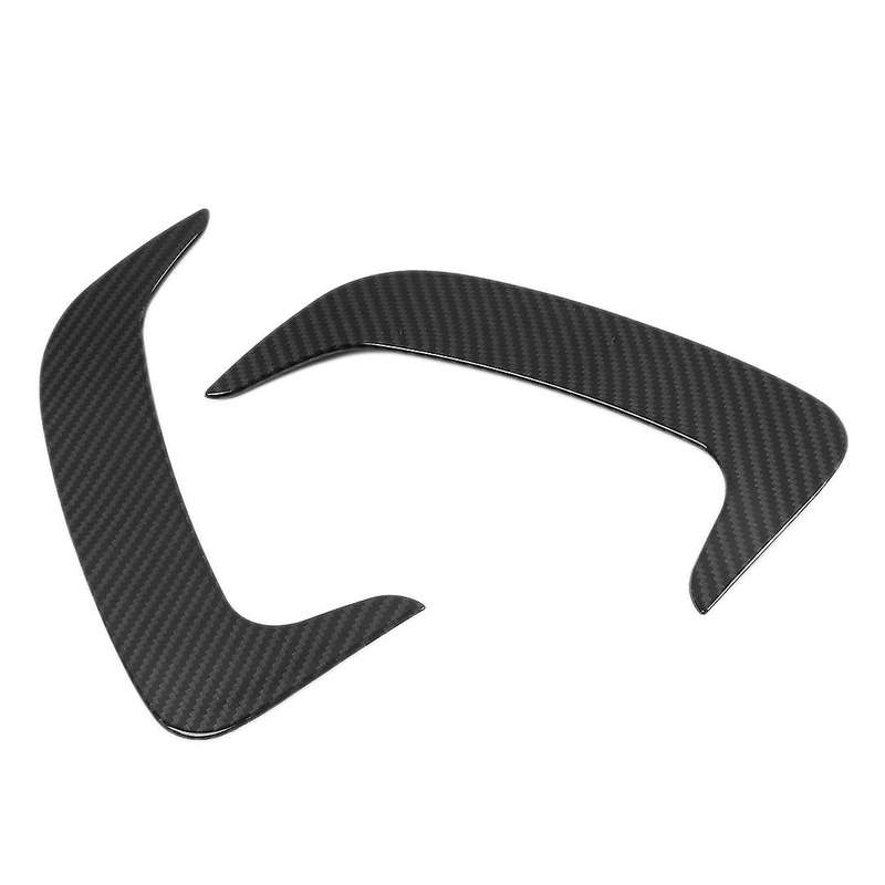Car Accessories ABS Carbon Fiber Air Intake Grille Trim Rear Bumper Wind Knife for Charger 2015-2020
