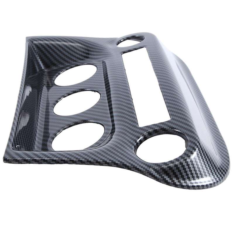 Car Accessories Air Conditioning Switch Panel Cover Decorative Modification Interior for Wrangler J