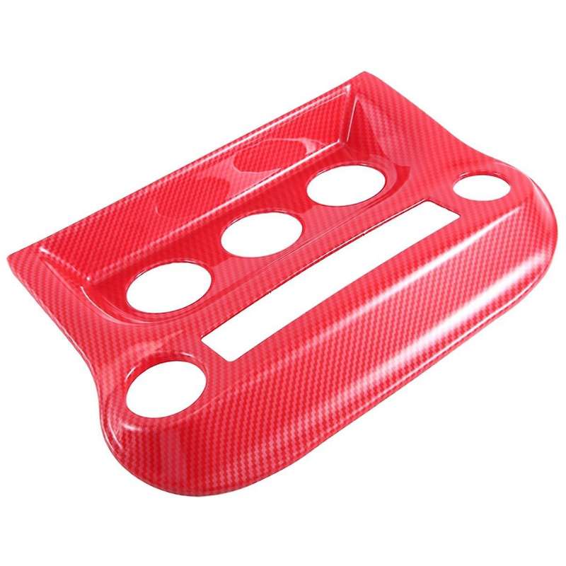 Car Accessories Air Conditioning Switch Panel Cover Decorative Modification Interior for Jk 2011-201