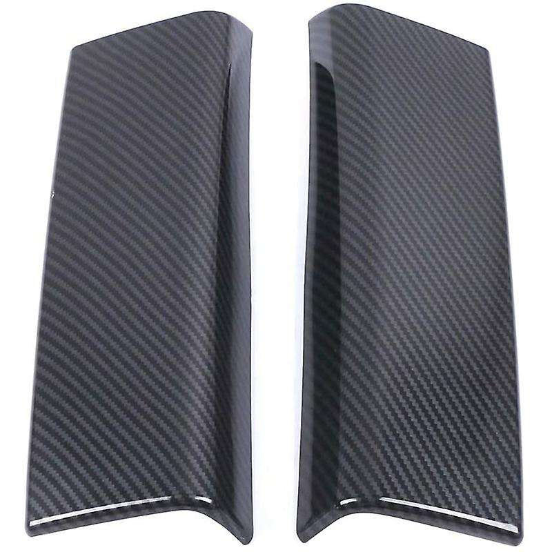 Car Accessories Armrest Console Cover Trim Carbon Fiber Grain Abs for - -Class X247 2019 2020