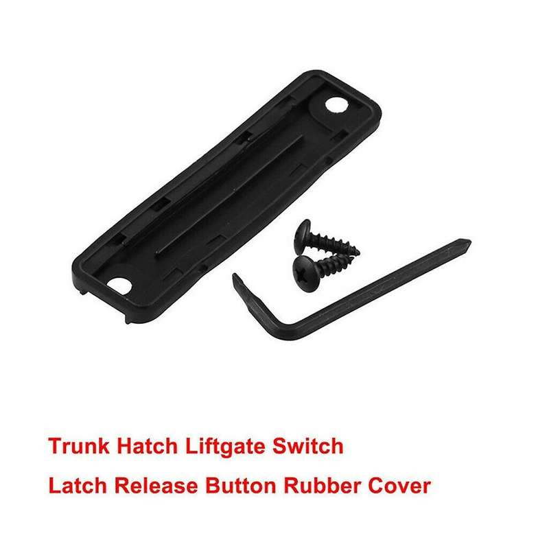 Car Accessories Back Trunk Back Door Handle Switch Latch Release Button Rubber Sleeve for Liftgate