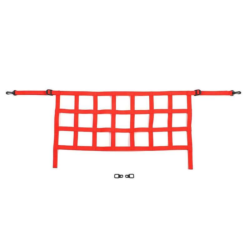 Car Accessories Car Rear Trunk Cargo Luggage Mesh Block Bezel Net for Wrangler JK JL 2007-2020 Red