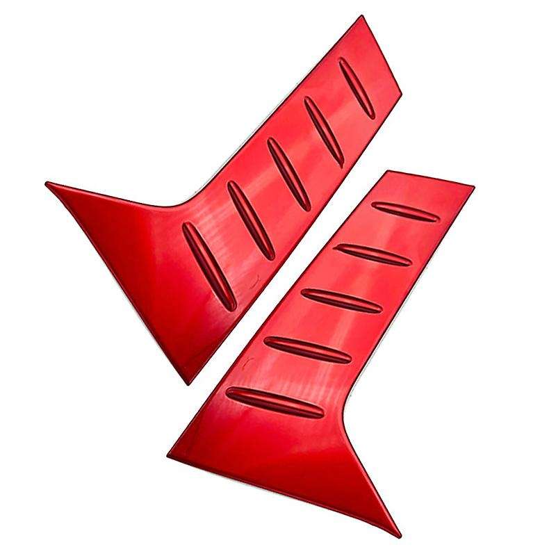 Car Accessories C Pillar Rear Window Quarter Cover Garnish Red for Alphard Vellfire 3Rd Gen 2016-201