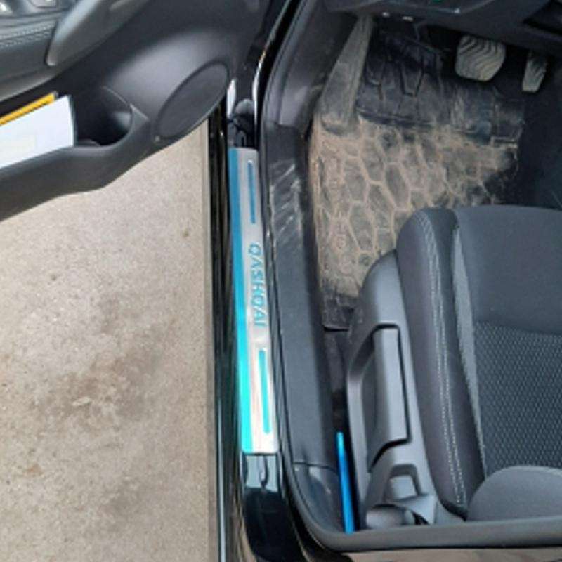 Car Accessories Door Sill Scuff Plate Stainless Steel Door Sills Pedal for J11 2015-2020