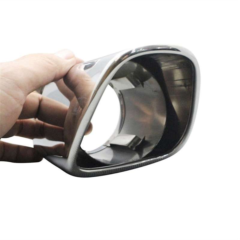 Car Accessories Exhaust Tip Stainless Steel Auto Exhaust Pipe Muffler Tip Car Tail Pipe Fit for Xc60
