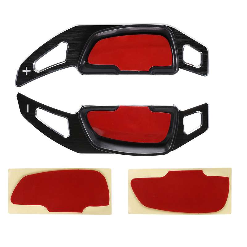 Car Accessories Steering Wheel Shifter Paddle Extension for C W205/ GLC X253 /E W213/ (Black)